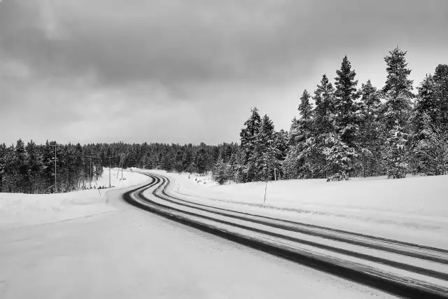 On the snowy roads of Lapland                                                                        — Landscapes                                                                                           | Robert Ferda Photography